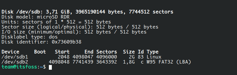 在 Linux 中使用 fdisk 进行分区